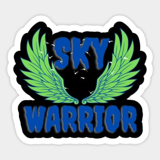 Sky warrior Sticker